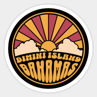 Bimini Island  Bahamas Sticker